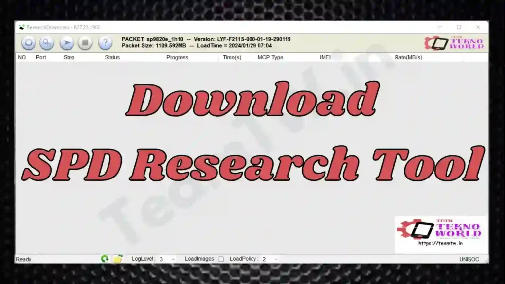 SPD Research Tool Download