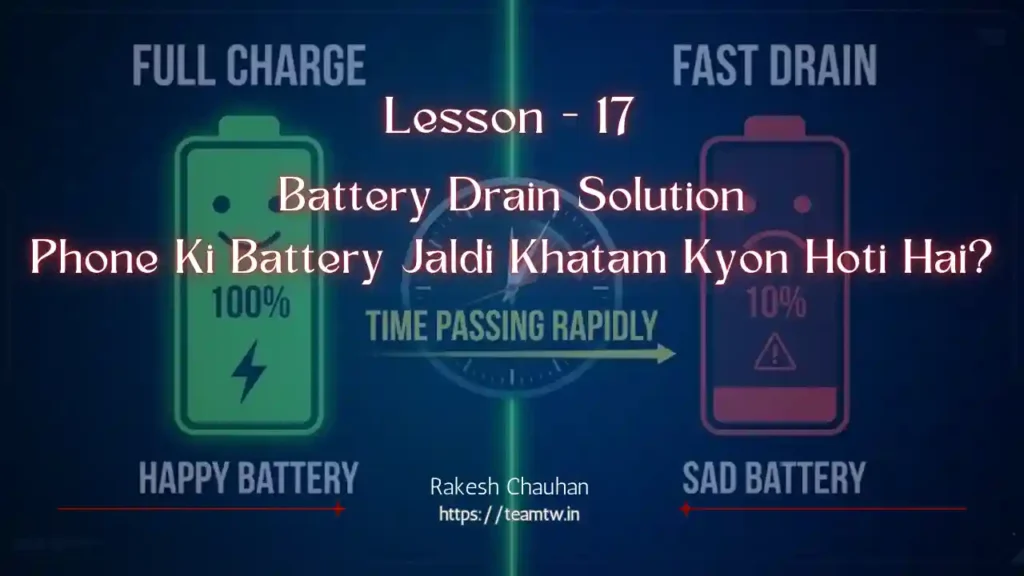 Battery Drain Solution