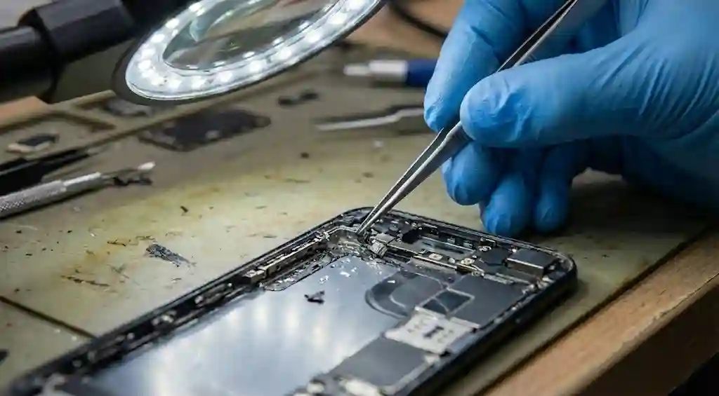 Mobile screen replacement