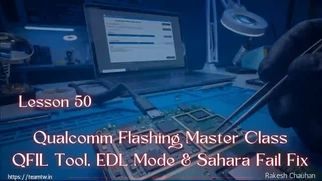 Qualcomm Flashing Master Class QFIL Tool